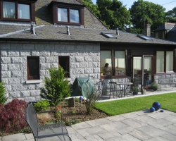 House cladding in Aberdeen.