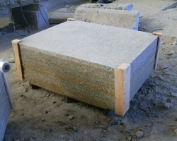 Granite paving