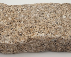 Large new gold granite block