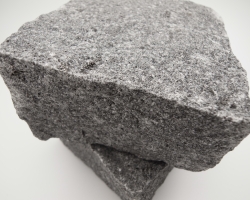 Dark grey granite setts