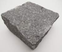 Dark grey granite  setts in natural cropped finish per  m2  
