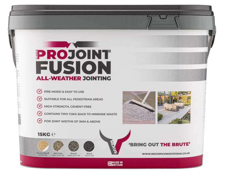NEXUS ProJoint Fusion jointing compounds ideal for paths and patios