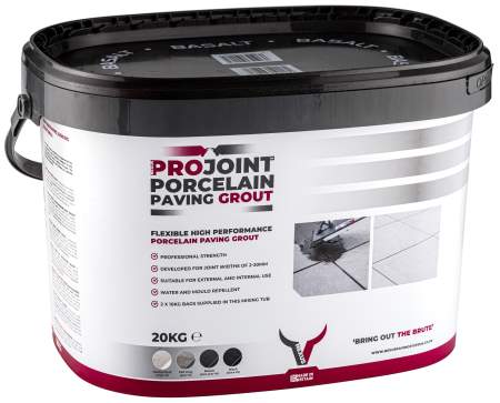 NEXUS ProJoint Porcelain grout jointing compounds ideal for paths and patios (20kg)